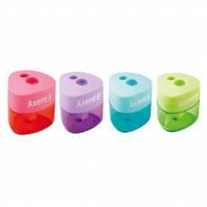 Точилка Axent 1157-A с контейнером Pastel soft Точилка Axent 1157-A с контейнером Pastel soft