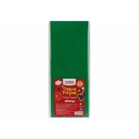 Кольоровий папір тишью Maxi 50*70см MX61812 5л насичений зелений 