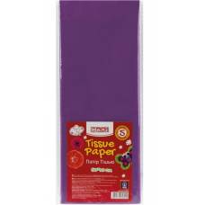 Цветная бумага тишью Maxi 50*70см MX61808 5л насыщенный фиолетовый