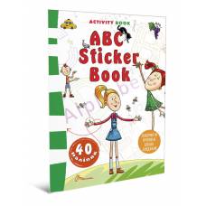 Талант Sticker Book. АВС. (40 нал). A4 м'яка обкладинка ( українською) код 359285