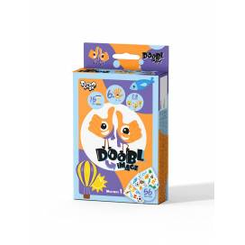 Игра Danko Toys Doobl Image найди пару картинке мини DBI-02-01рус (карточная, развивающая)