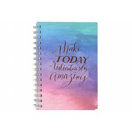 Зошит 100арк на спіралі ТМ Одесса 4056 фольга, матов ламин