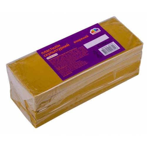 Пластилин скульпутрный Gamma UA творчество 800г охра 402303