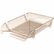 Лоток для паперу пластиковий горизонтальний Axent D4001 димчатий