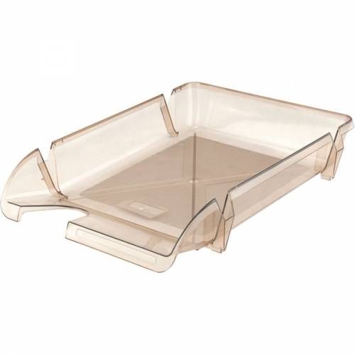 Лоток для паперу пластиковий горизонтальний Axent D4001 димчатий