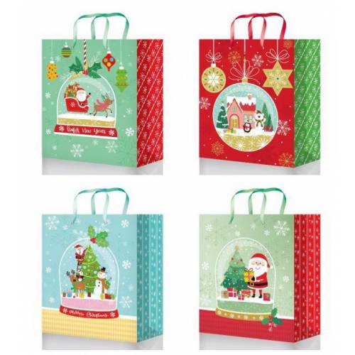 Пакет подарунковий Fresh 18*23*10см 20283/84/85/86 НОВОГОДНИЙ