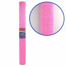 Папір гофрована Josef KR-150-8011 Світло рожевий 95г / м2 в рулоні (крепова)