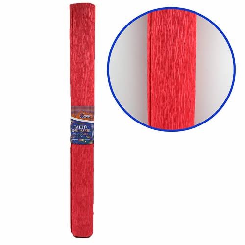 Бумага гофрированная Josef KR-150-80705 Коралловый 95г/м2 в рулоне Бумага гофрированная Josef KR-150-80705 Коралловый 95г/м2 в рулоне