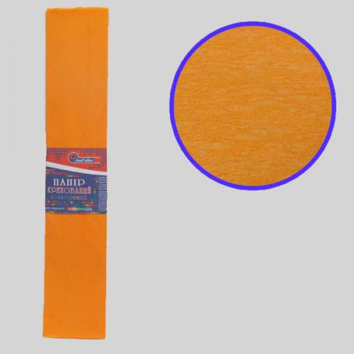 Бумага гофрированная Josef KR-110-8018 Светло- оранжевый