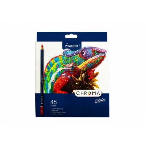 Цветные карандаши  Marco 48цв. 8010-48CB Chroma 