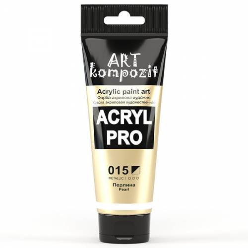 Краска акриловая Art Kompozit 75мл 015 Жемчужина