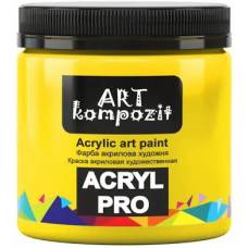 Краска акриловая Art Kompozit 430мл 116 Жёлтая основная 
