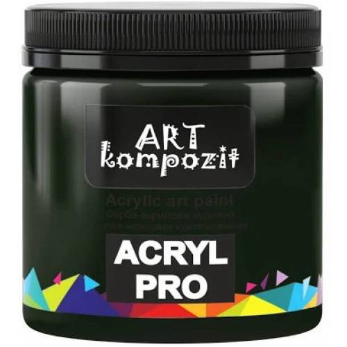Фарба акрилова Art Kompozit 430мл 358 Зелена темна Фарба акрилова Art Kompozit 430мл 358 Зелена темна