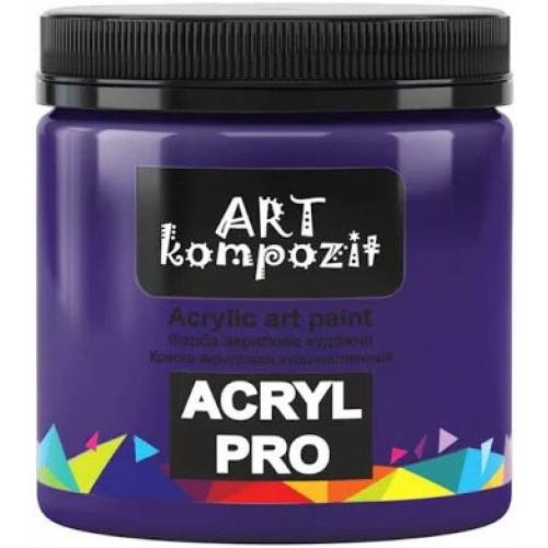 Фарба акрилова Art Kompozit 430мл 440 Ультрамаринова фіолетова