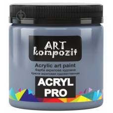 Краска акриловая Art Kompozit 430мл 512 Серо- голубая