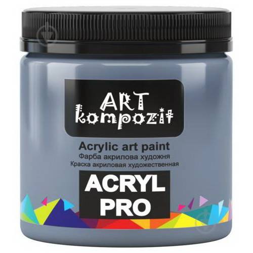 Краска акриловая Art Kompozit 430мл 512 Серо- голубая