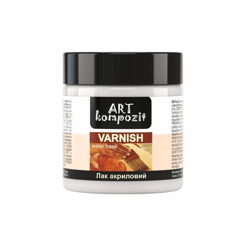 Лак Art Kompozit акриловий 150мл шовковисто- матовий