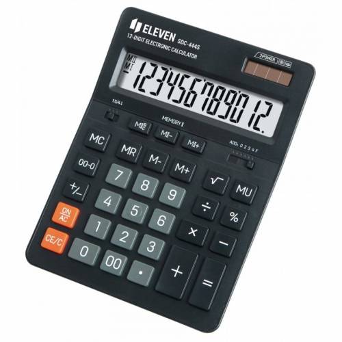Калькулятор ELEVEN SDC-444S (виробництво citizen) 12 розрядів бухгалтерський колір в асортименті