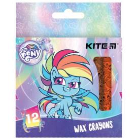 Цветные карандаши восковые Kite 12цв LP21-070 My Little Pony 