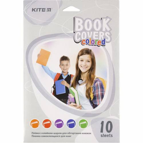 Плёнка для книг Kite K20-309 38x27см 10л ассорти цветов. Плёнка для книг Kite K20-309 38x27см 10л ассорти цветов.