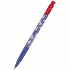 Ручка Kite детская шариковая K21-363-01 автоматична Сorgi синяя