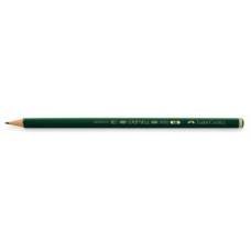 Простий олівець Faber-Castell Castell 9000 б/гум 4B Простий олівець Faber-Castell Castell 9000 б/гум 4B