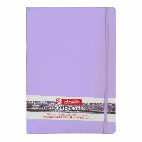 Блокнот Royal Talens Art Creation 21*29,7см 80л 140г/м для графики Pastel Violet