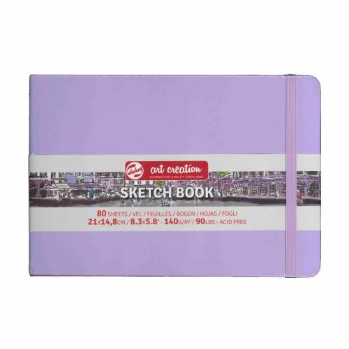 Блокнот Royal Talens Art Creation 14,8*21см 80листов 140г/м для графики Pastel Violet 