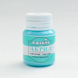 Краска акриловая Идейка 20мл 98267 Аквамариновая