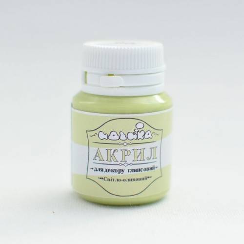 Краска акриловая Идейка 20мл 98293 Светло- оливковая