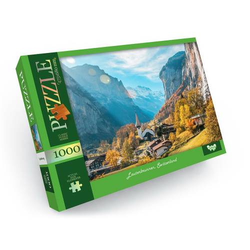 Пазли Danko Toys C-1000-12-07 1000ел.  Швейцарія