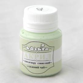 Краска акриловая Идейка 20мл 98242 Зеленый чай