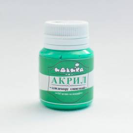 Краска акриловая Идейка 20мл 98264 Мятно- зеленая