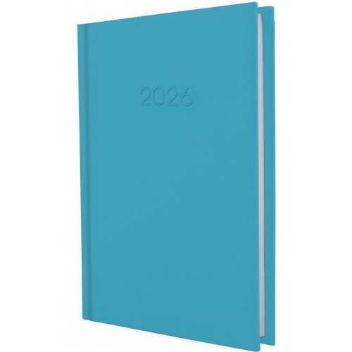Ежедневник Economix датированный A5 E21612-02 Satin синий