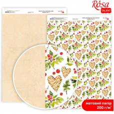 Бумага Rosa Talent А4 с рис 200г/м2 "Holiday Time" 4