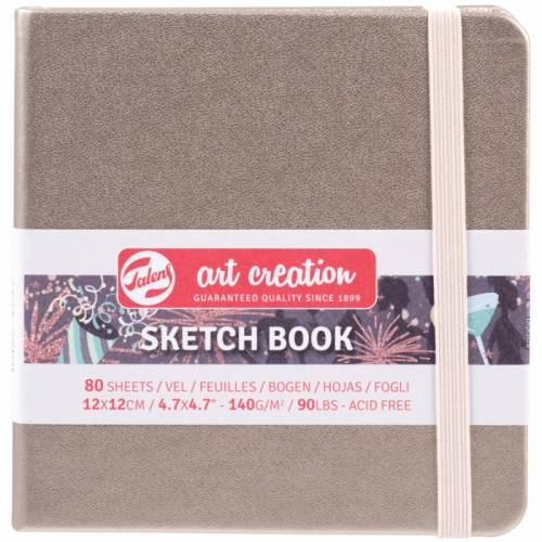 Блокнот Royal Talens Art Creation 12*12см 80арк. 140г/м для графіки Pink Champagne