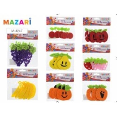 Декор. элемент: Schreiber ST 4247/4248 аппликации фетр Огород/цветы набор