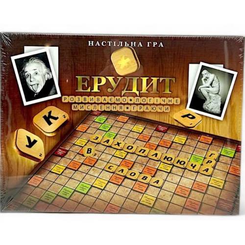 Игра Danko Toys Ерудит укр DTG4-UA  (больш) українською