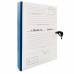 Папка Поліграфіст бокс архівный нотариуса ПБТ 20 02 230*320мм с титулкой и клапаном  СПРАВА № ТОМ № бумвинил на завяз