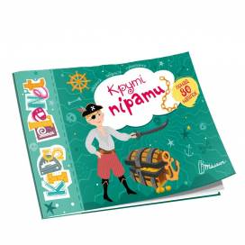 Талант Kids Planet. Задания, головоломки, наклейки. Круті пірати. 160*235мм мягкая на скобе 18л українською 99190