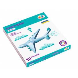Пластилин Gamma UA Мозайка 10цв 120гр новий дизайн 300308