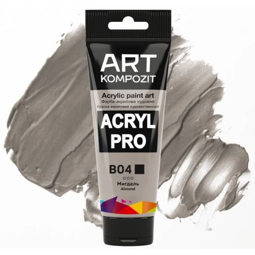 Краска акриловая Art Kompozit 75мл B04 мигдаль