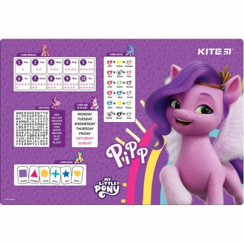 Підкладка на стіл Kite LP23-207 My Little Pony 42*29см Підкладка на стіл Kite LP23-207 My Little Pony 42*29см