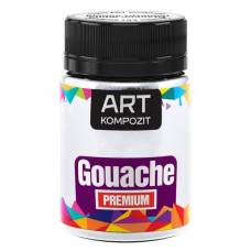 Краска гуашева Art Kompozit 60мл белила титановые