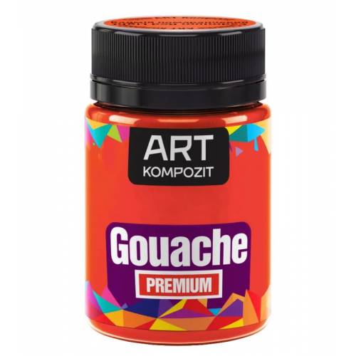 Краска гуашева Art Kompozit 60мл кадмицй оранжевый