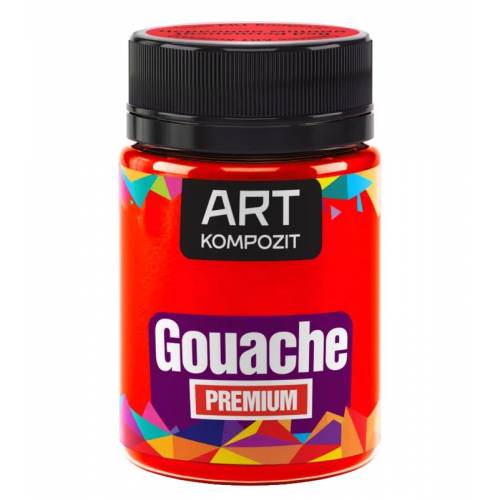 Краска гуашева Art Kompozit 60мл красный крепкий