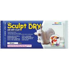 Глина самозастыв Mungyo Sculpt Dry 250гр белый