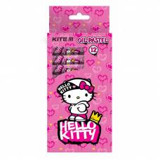 Набор пастелей маслянных Kite 12цветов HK21-071 Hello Kitty