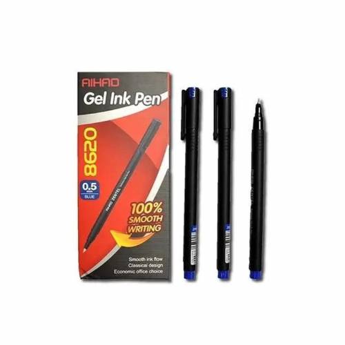 Ручка Aihao гелеевая AH-8620 чорная BLACK Ручка Aihao гелеевая AH-8620 чорная BLACK