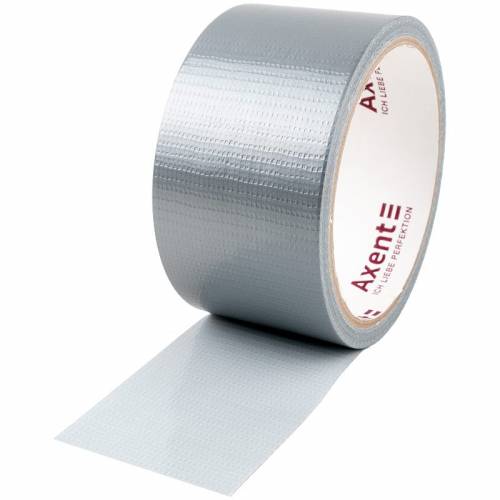 Скотч упаковочный  10м Axent ширина 48мм 150мкр 3047-A армований колір срібний